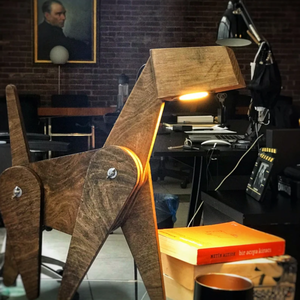 Cat Table Top Lamp