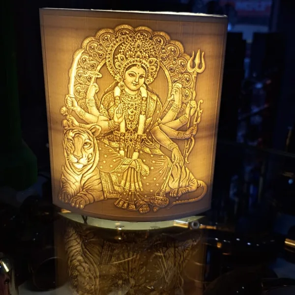 Curved Lithophane